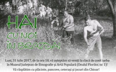 Clacă de coasă la Muzeul Satului