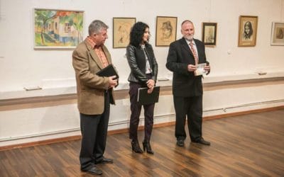 Vernisajul expoziției de grafică și pictură „Țăranul român „, al artistului Ștefan Pereni