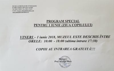 Program special pentru 1 Iunie