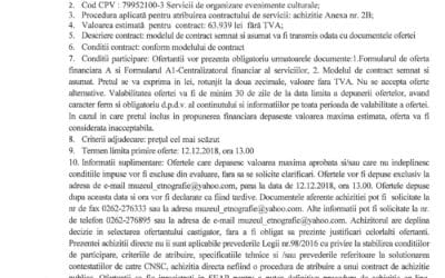 Anunt de publicitate