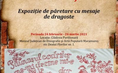 Expoziție de păretare cu mesaje de dragoste – Dragobete sărută fetele